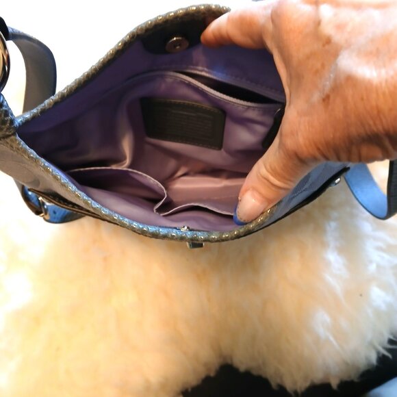 COACH Signature Crossbody Bag - Picture 9 of 10